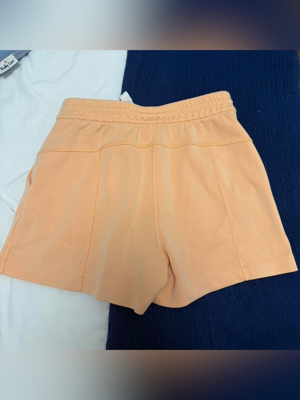 lululemon athletica Peach Drawstring Athletic Shorts - Picture 3 of 3